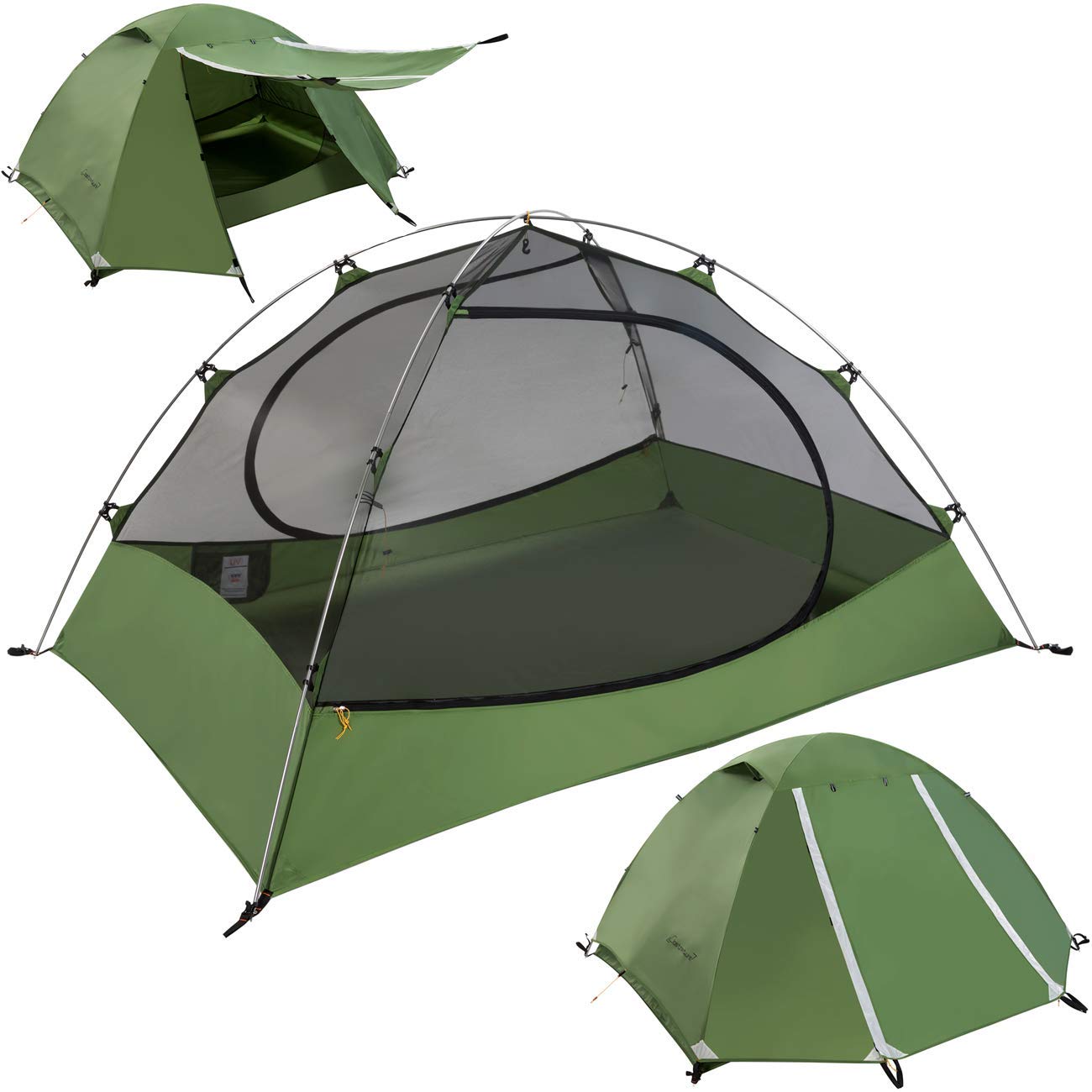 Clostnature Lightweight 2-Person Budget Backpacking Tent