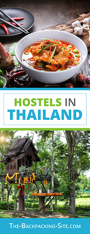 Budget travel and hostels in Thailand including: Bangkok hostels, Chaing Rai hostels, Krabi hostels, and Suratthani hostels.