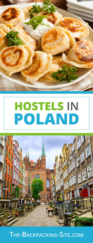 Budget travel and hostels in Poland including: Ciezkowice hostels, Gdansk hostels, Karpacz hostels, Krakow hostels, Lodz hostels, Nowy Lupkow hostels, Warsaw hostels, and Wroclaw hostels.
