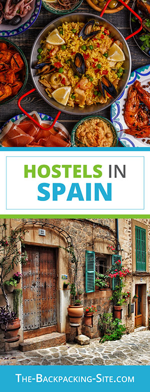 Budget travel and hostels in Spain including: Andalucia hostels, Aragon hostels, Balearic Islands hostels, Basque Country And Navarra hostels, Cantabria And Asturias hostels, Castilla La Mancha hostels, Castilla Y Leon hostels, Catalunya hostels, Comunidad Valenciana hostels, Extremadura hostels, Galicia hostels, and Madrid hostels.