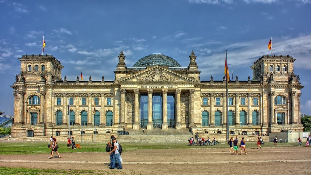 Berlin Reichstag Parliament Building