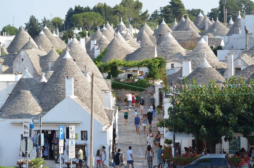 Trulli houses in Alberobello, Puglia - one of Italy’s hidden gems