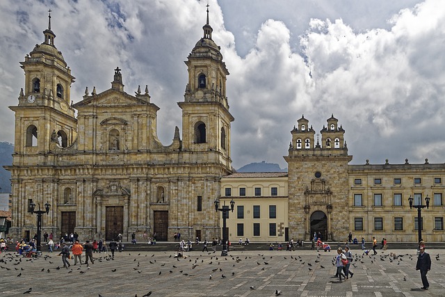 Visit Bogotá when backpacking Colombia