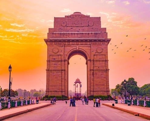 Delhi Gate in Delhi, India