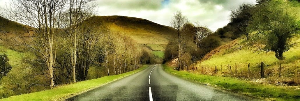 Enjoy the lowlands of the Brecon Beacons before the hairpin turns of the Black Mountain Pass in Wales