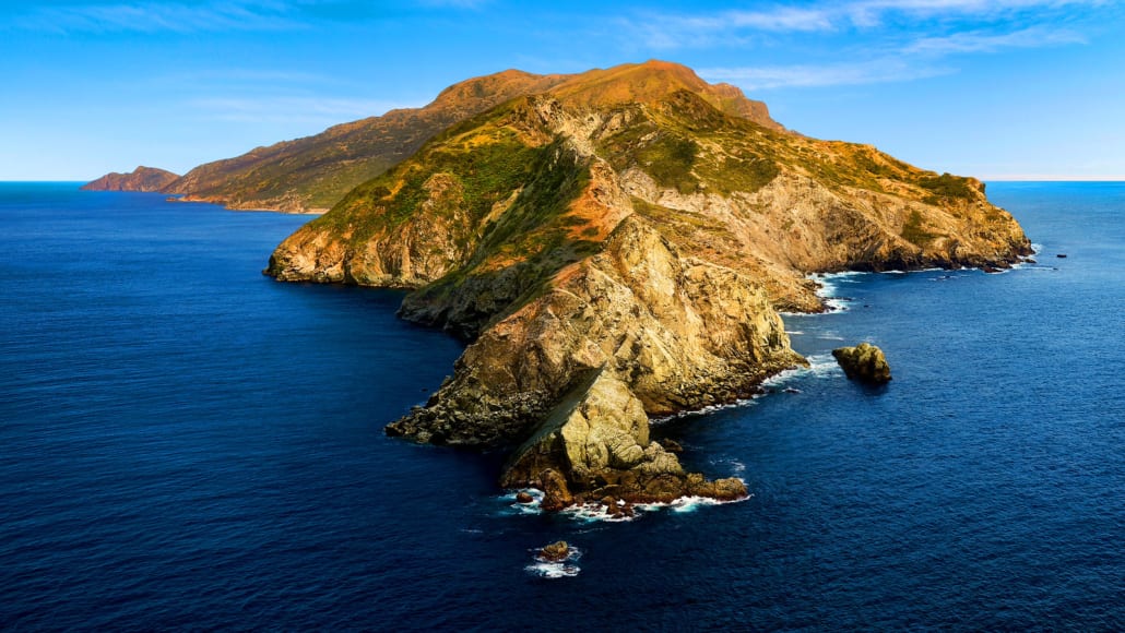 Catalina Island is a great place to go backpacking in winter