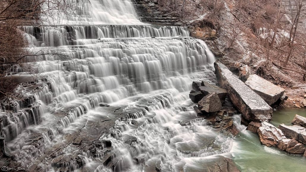 Albion Falls in Hamilton, Ontario 