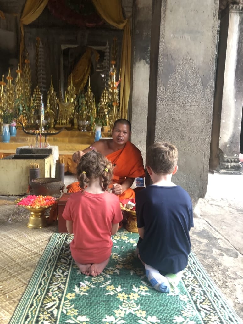 Traveling in Cambodia with our kids