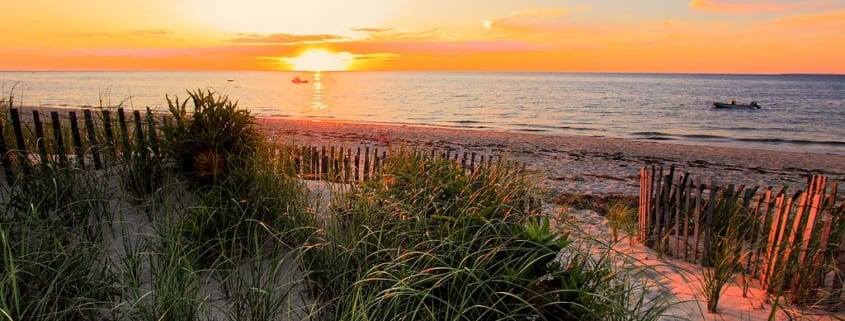 Sunset on Cape Cod Bay