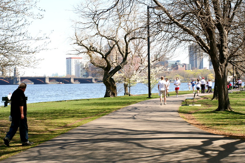 The Charles River Esplanade - A favorite spot for Boston locals