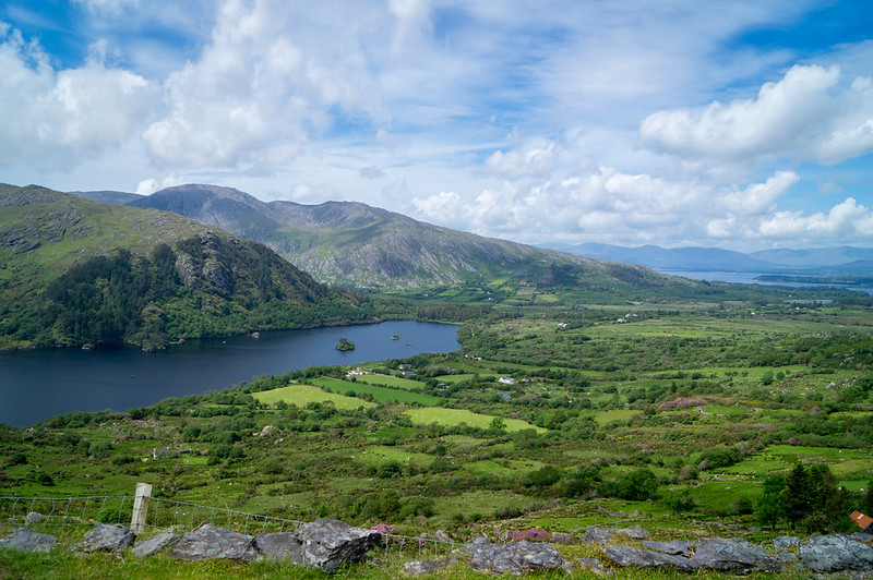 Beara Peninsula countryside on the Beara Way - one of the best long distance hikes in Ireland