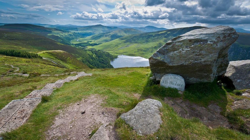 Wicklow Mountains National Park along the Wicklow Way - one of the best long distance hikes in Ireland