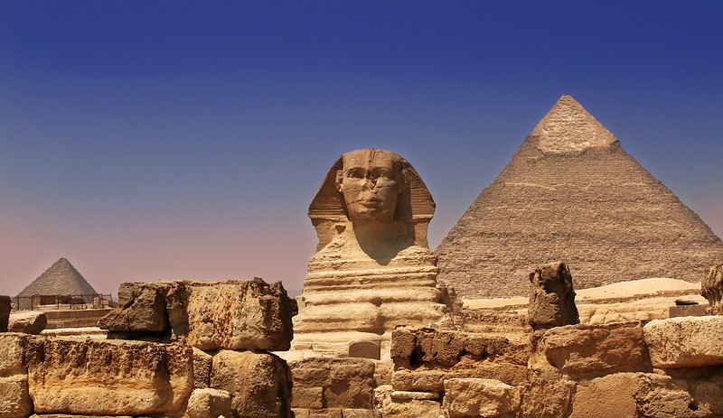 The Great Pyramids of Giza - the last remaining Wonder of the Ancient World