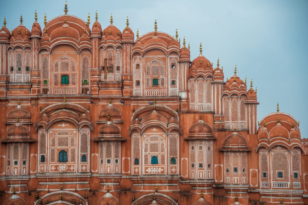 Hawa Mahal palace in Jaipur, Rajasthan