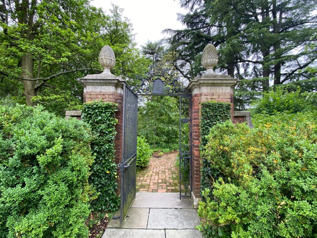 Dumbarton Oaks Gate in Washington DC