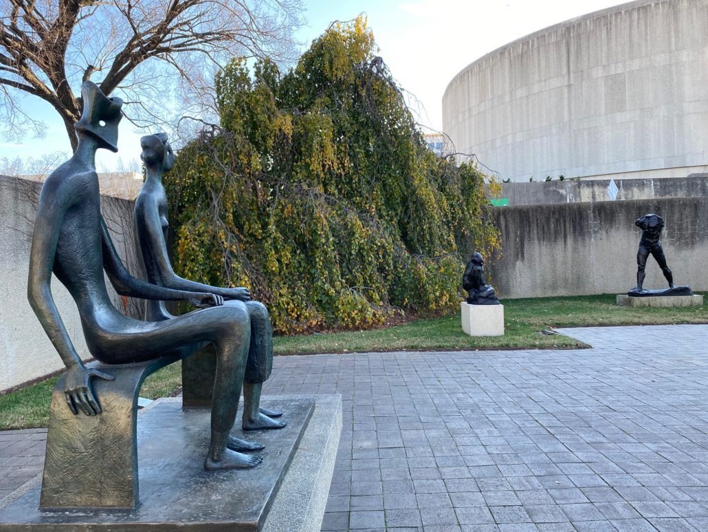 Hirshhorn Sculpture Garden in Washington DC