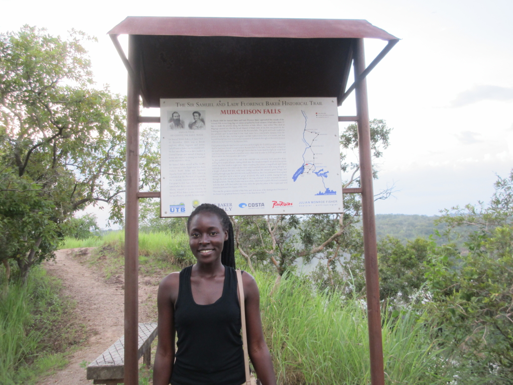 Top of the Falls hike in the Murchison Falls National Park