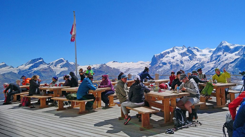 Meet people from all over the world while working at a ski resort