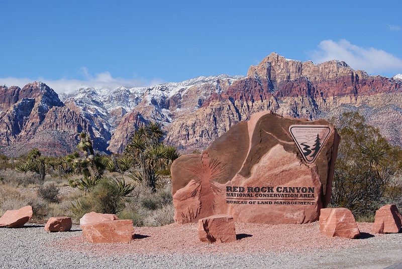 Red Rock Canyon, just outside of Las Vegas