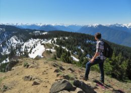 Backpacking in Olympic National Park in Washington