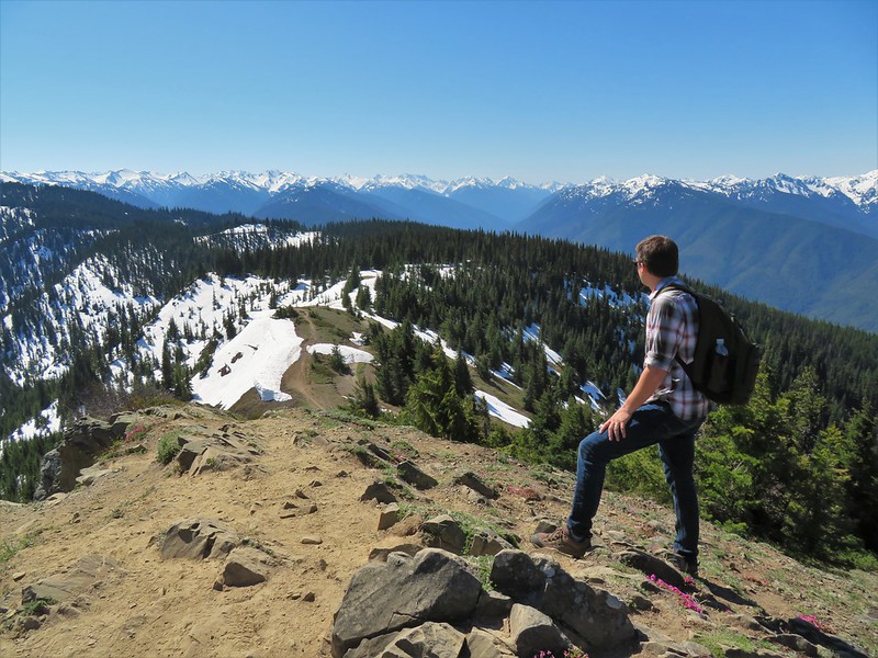 Backpacking in Olympic National Park in Washington