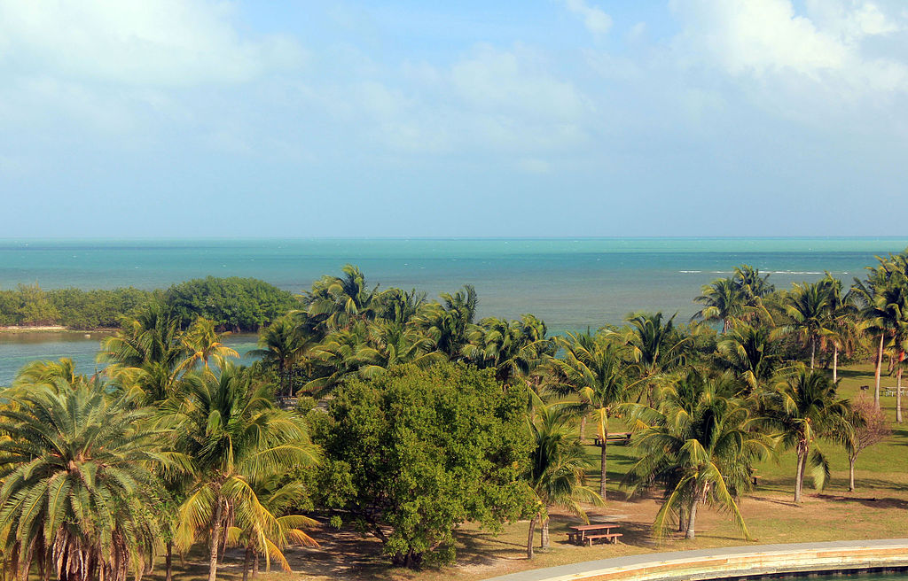 Hiking near downtown Miami on Biscayne National Park Black Creek Canal Trail