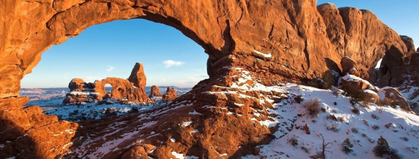 Experience Arches National Park during the winter months
