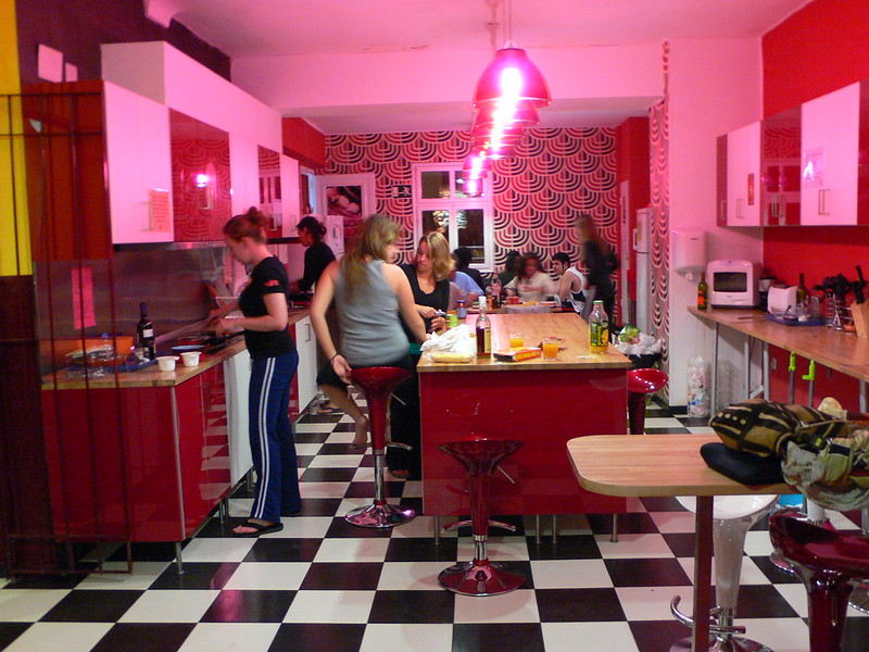 Stay on budget in Sydney by cooking meals in your hostel's kitchen