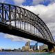 Strolling around Sydney's famous waterfront