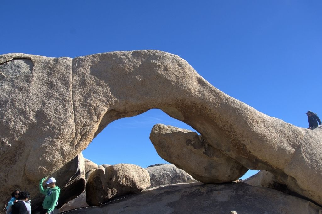 Arch Rock Nature Trail - one of the best hikes in Joshua Tree National Park