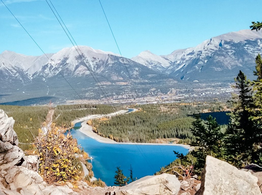 The Grassi Lakes hike offers options for both beginner and advanced hikers