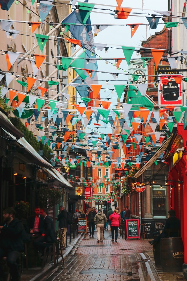 Staying in the very walkable center of Dublin will help you stick to a budget