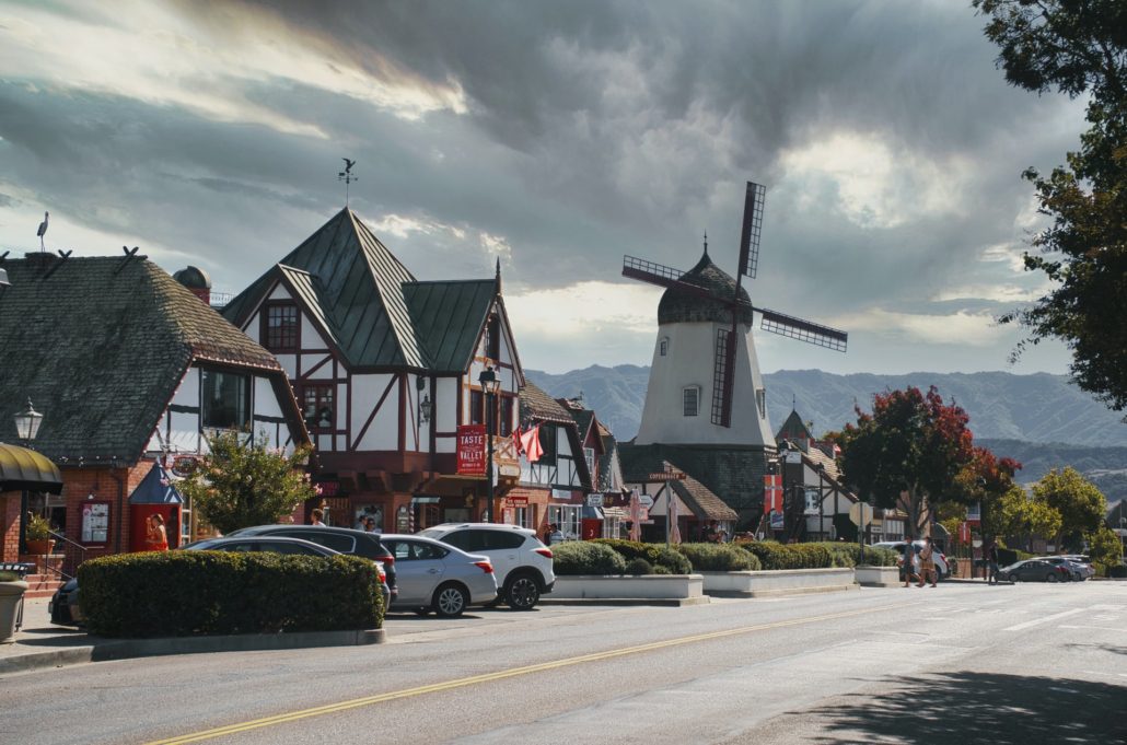 Discover Danish architecture of the nearby town of Solvang