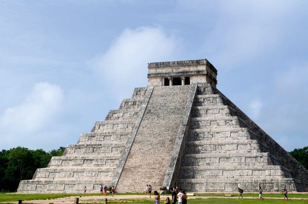 The imposing Chichen Itza - a UNESCO World Heritage site and one of the New 7 Wonders of the World