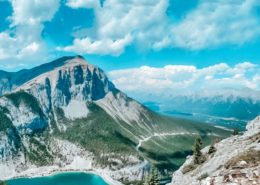 Take in the view from Ha Ling peak on one of Alberta's best day hikes