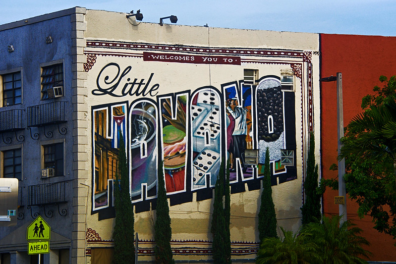 Spend time in the eclectic Little Havana Neighborhood in Miami