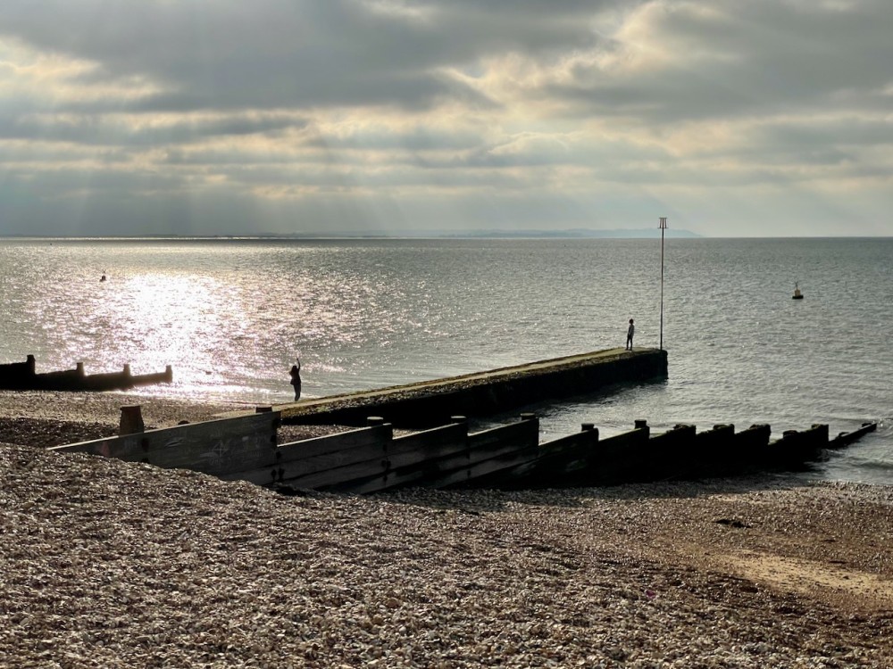 Walk along the seafront in Whitsable - A day trip from London by train