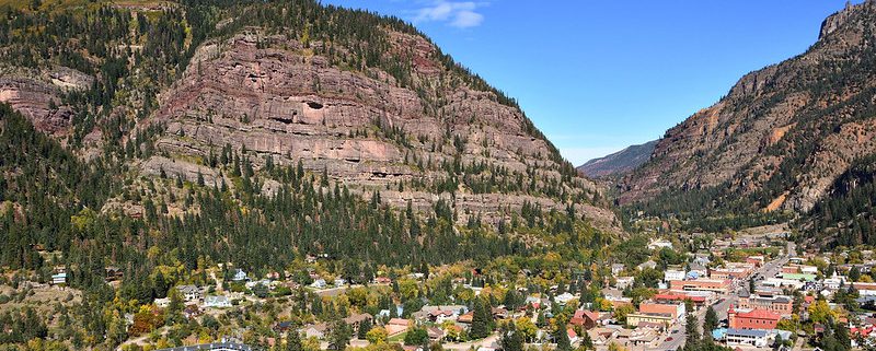 Ouray - known as the Little Switzerland of Colorado