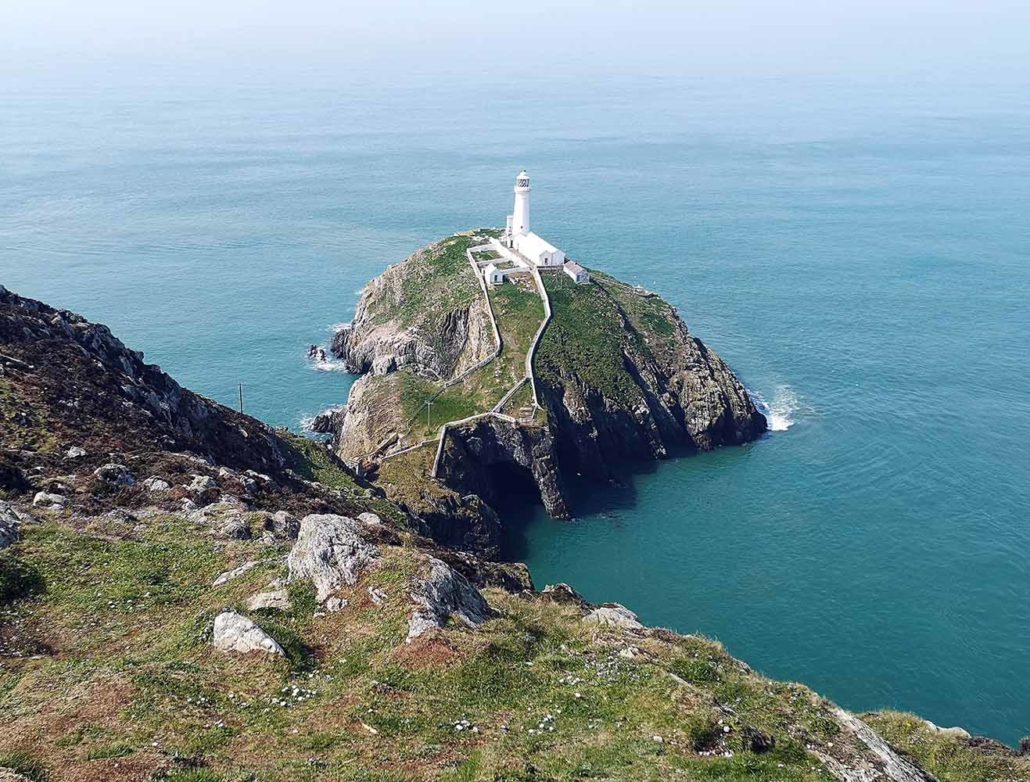 Visit historic South Stack perched atop dramatic cliffs