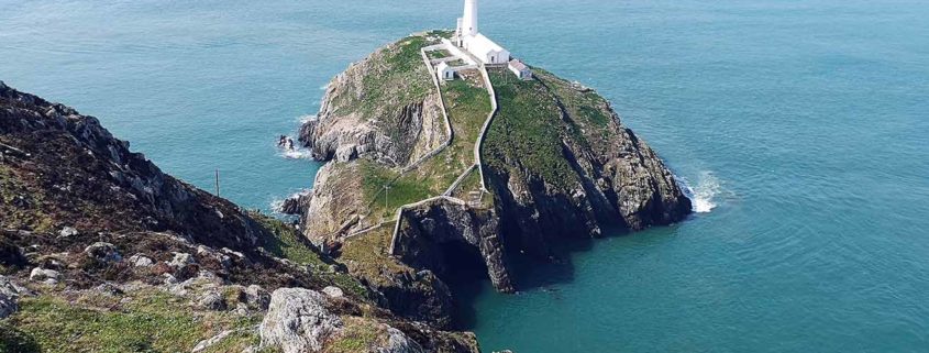 Visit historic South Stack perched atop dramatic cliffs