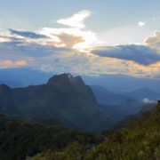 Incredible vistas on the Doi Chiang Dao hike in Thailand