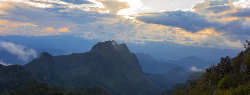 Incredible vistas on the Doi Chiang Dao hike in Thailand