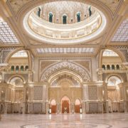 The stunning and extravagant Qasr Al Watan in Abu Dhabi