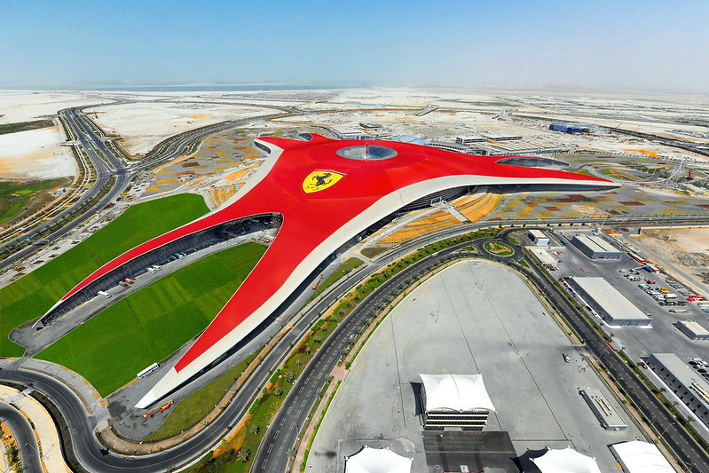 Ride the fastest roller coaster in the world at Ferrari World Abu Dhabi