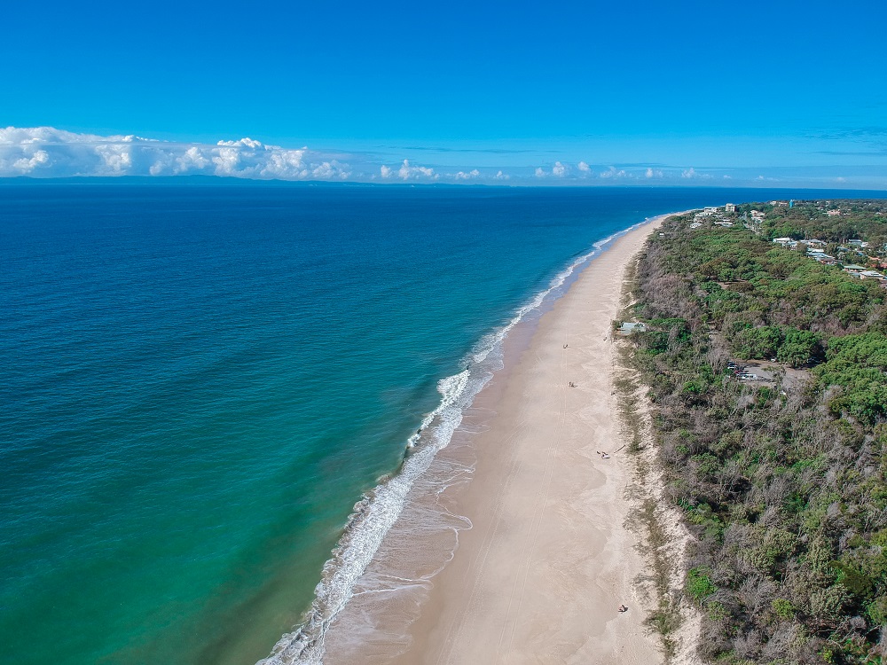 Bribie Island National Park in Queensland, Australia