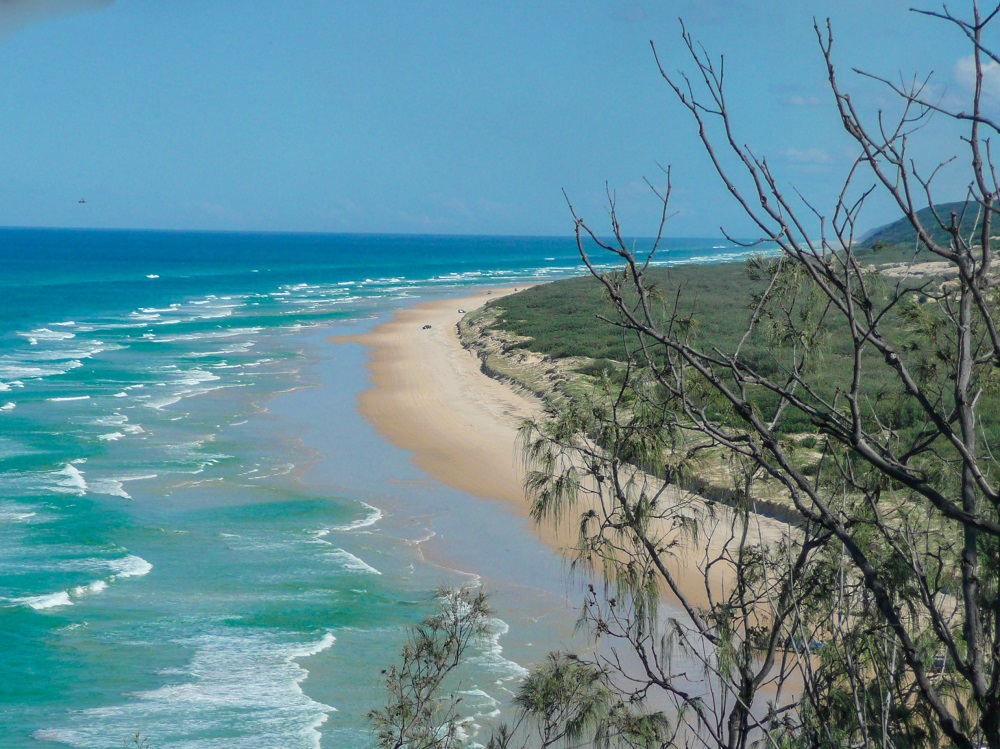 Fraser Island views from Indian Head, Queensland