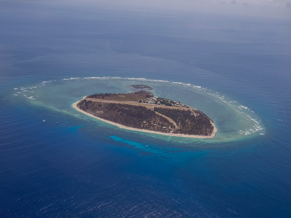 Lady Elliot Island from the air, Queensland