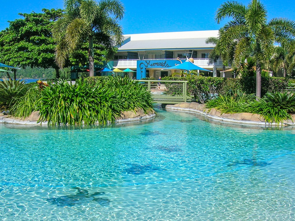 Lagoon Pool At DayDream Island, Queensland