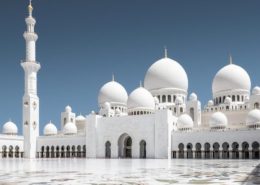 Visit the largest mosque in the United Arab Emirates