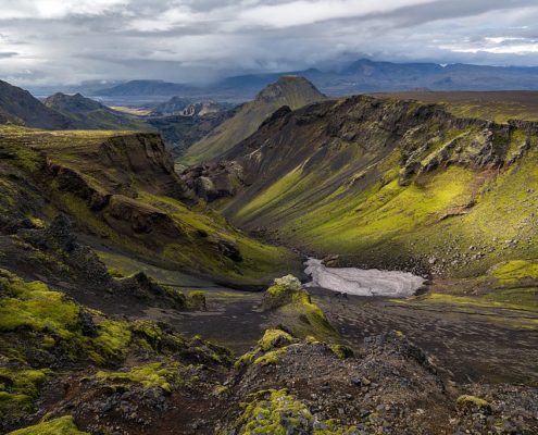 Thórsmörk, the grand finale of the Fimmvörduháls Trek